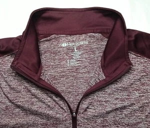 Holloway Women's LARGE Track Jacket 1/4 Zip Lightweight Fitness - Picture 1 of 12
