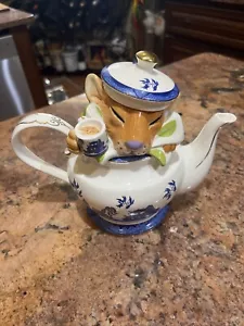 Retired Cardew Design Teapot 'Dormouse' Ltd. Edition /5000 FCD12322 - Picture 1 of 10