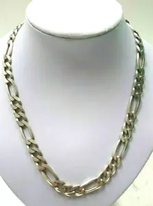 COLLANA CORDOLO UOMO ARGENTO PESANTE 4 UOMINI BELLA QUALITÀ E PESO OTTIMA IDEA REGALO - Foto 1 di 11