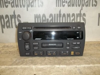 98-01 Cadillac Deville Seville Radio Stereo Cassette CD Player Changer 16258116 - Image 1 of 4