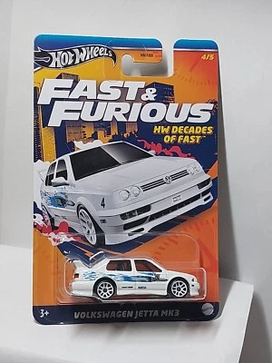 Hotwheels 1/64 🇨🇵 Fast and Furious, Volkswagen Jetta MK3 #4/5 de 2024 - Photo 1/4