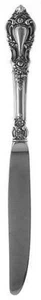 CUCHILLO LUNT ELOQUENCE PLATA ESTERLINA MODERNO MANGO HUECO HOJA - Imagen 1 de 2
