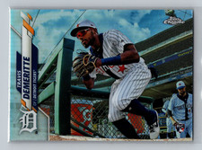 2020 Topps Chrome Travis Demeritte ROOKIE CARD REFRACTOR #26 - Detroit Tigers