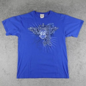 Camisa Chase Authentics Hombres L Azul Jimmie Johnson NASCAR Camiseta Hendrick Motorsports - Imagen 1 de 9