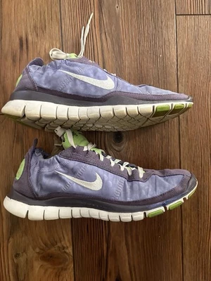 NIKE FREE TR Twist Training púrpura/lavanda/verde neón peso ligero para mujer 7,5 Foto 1 de 4