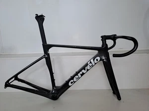 JUEGO CUADRO CERVELO CALEDONIA XS 48 TAMAÑO CARBONO - Imagen 1 de 4
