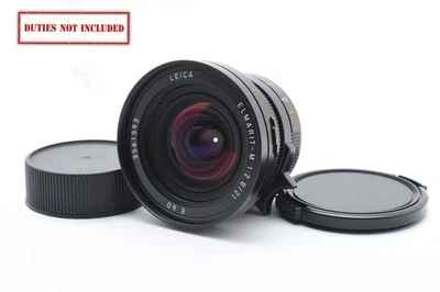 [Casi COMO NUEVO] Lente Leica Elmarit M 21 mm f/2,8 E60 negra tardía de JAPÓN Foto 1 de 4