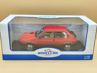 1/18 Fiat Ritmo TC 125 Abarth Rouge 1980 Modelcar Group ref: MCG18416 - Photo 1/2