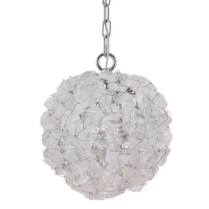 Craftmade 48490 Roxx 10"W Crystal Mini Pendant - Chrome - Picture 1 of 8