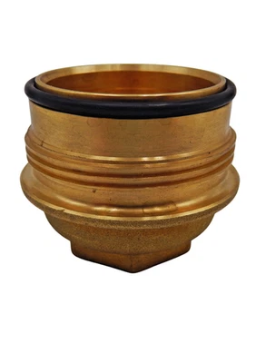 Messing Siebtasse für Druckminderventil Honeywell Braukmann inkl. Dichtung - Bild 1 von 3