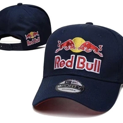 Gorra Red Bull Snap Back Para Hombre Azul Marino New Era 9FORTY Logo Bordado NUEVO Foto 1 de 4