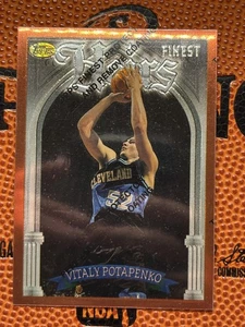 1996-97 Topps Finest Vitaly Potapenko Rookie Card #244 Cavaliers - Bild 1 von 2