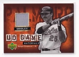 2006 UpperDeck Rafael Palmeiro #UD-RP - Game Materials Patch - Picture 1 of 3
