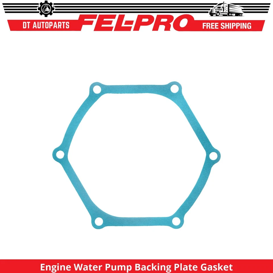 适用于 59 - 60,66 - 75 雪佛兰 El Camino Eng 水泵支撑板垫圈 Fel-Pro — 第 1/1 张图片