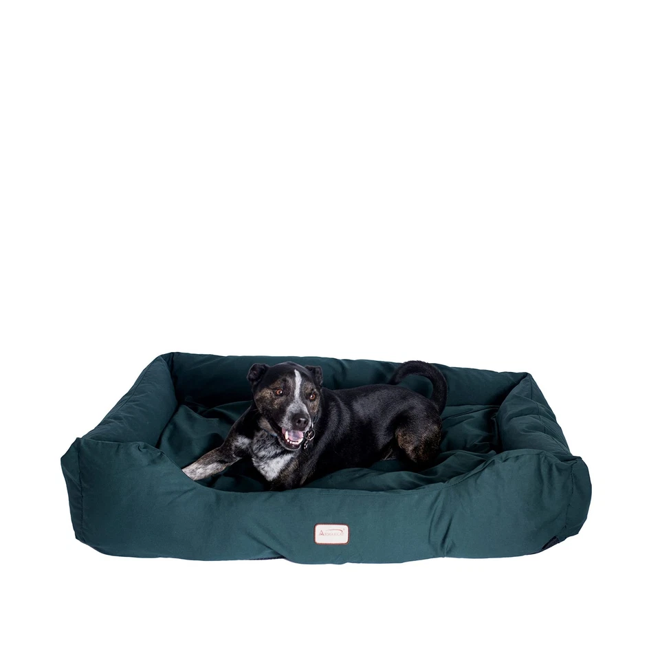 Pet Bed 41x30 Inch Large Size D01FML Laurel Green Soft Comfortable Dog Cushion - Image 1 of 4