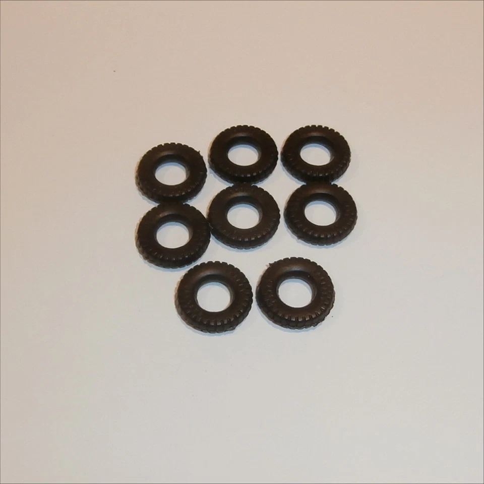 Matchbox King Size K 1 Foden Dumper Tipper Truck set of 8 Tyres Pack #10 - Image 1 of 4