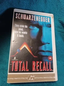 Total Recall Arnold Schwarzenegger Big Box VHS Video Ex Rental Sci-Fi - Picture 1 of 5