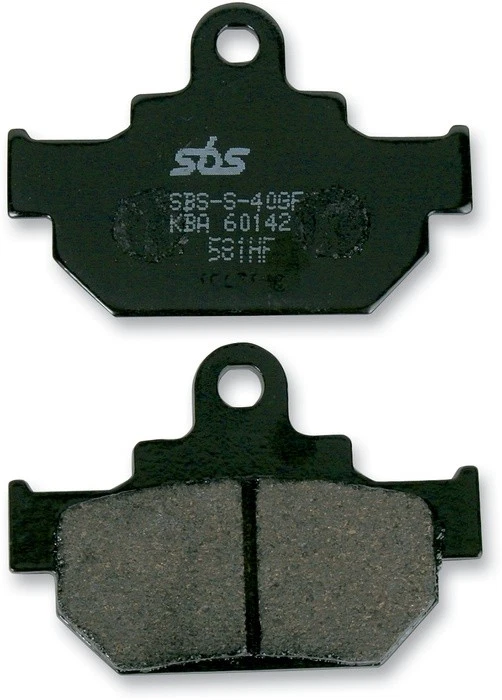 SBS HF Ceramic Organic Brake Pads #581HF fits Suzuki - Image 1 of 1