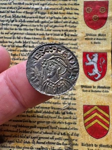 VF Edward The Confessor Expanding Cross type Penny, With Rich Iridescent Toning - Picture 1 of 4