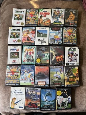 Lotto Lavoro Di 24 Giochi SEGA Mega Drive / Master System - Immagine 1 di 4