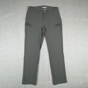 Columbia PFG Pants Womens 6 Gray Omni-Shield Roll-Up Fishing Quick Dry Stretch - Picture 1 of 14
