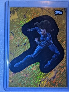 SSP BLACK WIDOW 🔥 2025 Topps Marvel Comic Book Heroes 1975  Gold # /24 😳RARE😲 - Picture 1 of 10