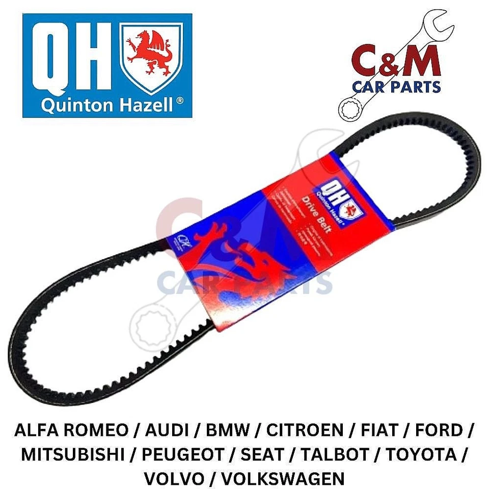 ALTERNATOR FAN DRIVE BELT fits FIAT UNO 1.4 (1988-2006) - QH - Image 1 of 4