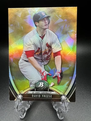 Bowman Platinum 2013 - oro David Freese #8 Foto 1 de 2