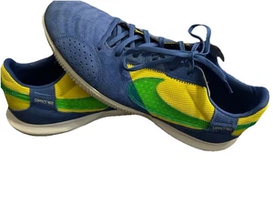 Größe 10,5 Nike Streetgato Hallen Fußballschuhe Brasilien Brasil Blau DC8466 437 - Bild 1 von 13