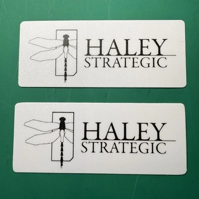 🔥 (2-Pack) Haley Strategic - Tactical Decal/Stickers w/ 3M (Waterproof) D3 NODS - Image 1 of 4