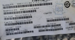 1pc x MARVELL 88E1111-CAA1 88E1111-B2-CAA1C000 Gigabit Ethernet Transceiver - Picture 1 of 3