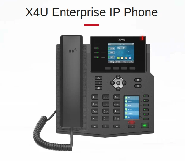 Telefone IP corporativo Fanvil X4U-V2 - Imagem 1 de 1