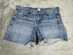 J.Crew Shorts Damen Größe 8 Jeans abgeschnitten Baumwolle mittlere Waschung Denim - Bild 1 von 8