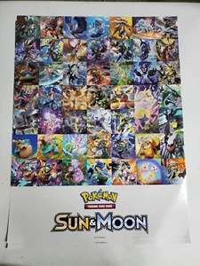 Pokemon poster Sun & Moon 18" X 24" Rolled & Tubed NEW - Picture 1 of 1