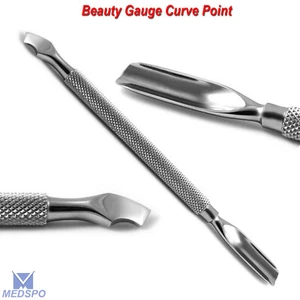 Manicure Nails Care Nails Gouges Beauty Gauge Curved Nail Art Instruments CE - Picture 1 of 5