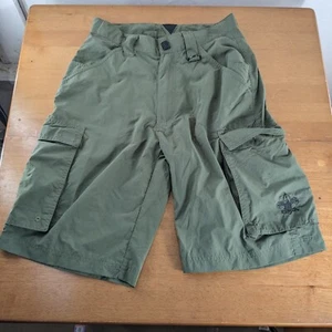 Boy Scouts of America Men's XS Olive Drab Nylon Centennial Uniform Cargo Shorts - Picture 1 of 10