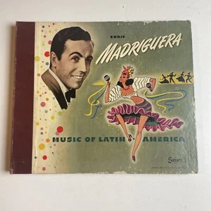 10" 78 RPM Set (4) Enric Madriguera Music of Latin America - Sonora MS 463 - Picture 1 of 12