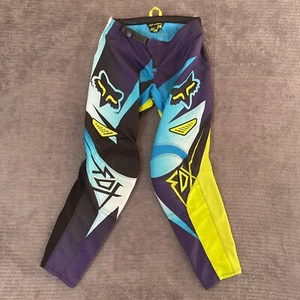 Fox Racing Pants Youth 12-14 / 28 Motocross MX 180 Kids Boys Racing Padded - Picture 1 of 14