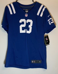 Nike Women's 23 Frank Gore Indianapolis Colts XL Blue Jersey NFL - Picture 1 of 5