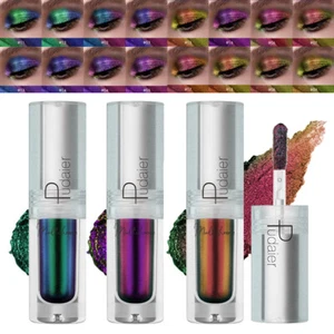 18Color Glitter Eyeshadow Liquid Eye Shadow Pencil Metallic Eyeliner Shimmer  ц - Picture 1 of 32