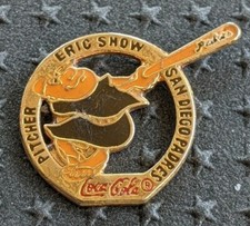 San Diego Padres Coca-Cola Eric Show  Pin