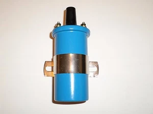 Bobina AZUL 45.000 voltios para encendido electrónico - sin resistencia - llena de aceite - ¡nueva! - Imagen 1 de 1