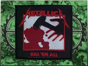 METALLICA - Kill Em All PATCH NEW, Thrash Metal, TESTAMENT, MEGADETH - Foto 1 di 1
