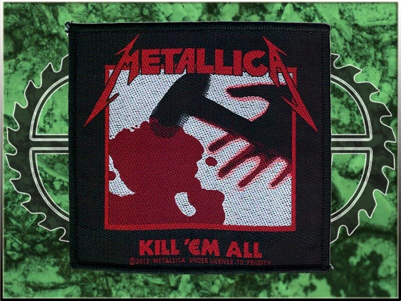 Aufnäher Metallica Kill 'em All Patch Sp2723
