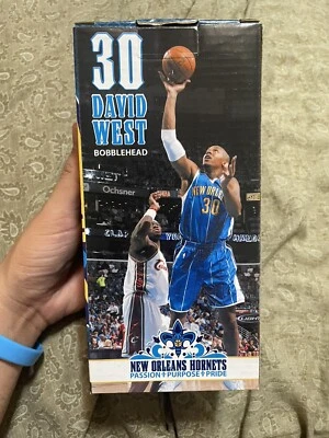 David West Bobblehead #30 New Orleans Hornets 2009 SGA Ochsner Health - Imagem 1 de 4