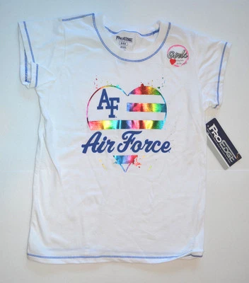 Pro edge NIÑAS BLANCO AF AIR FORCE NUEVO CON ETIQUETAS Tallas 4/5 6/6X 7/8 10/12 Foto 1 de 2