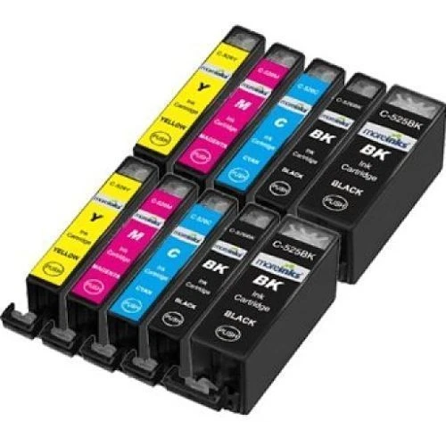 10 PGI 525 CLI 526 Ink Cartridges Non-OEM For Canon Pixma IP4800 MX882 IX6550 - Image 1 of 1