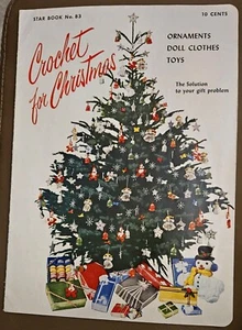 Weihnachten STRUMPF Puppenkleid Weihnachtsstern Spielzeug ORNAMENTE Häkel MUSTER - Bild 1 von 6