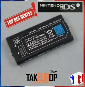 Batterie pour Nintendo DSI - 840 mah - 3,7 V TWL-003 TWL-001 - Battery for Dsi - Photo 1/1