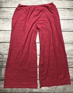Athleta Damen Jogginghose rosa 1X fließend Loungewear Waffelstruktur R6 - Bild 1 von 8